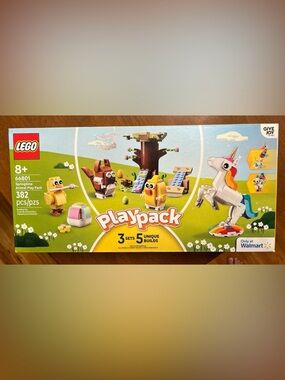 New LEGO Playpack Kids Toys springtime animal play pack 3 sets 5 unique builds